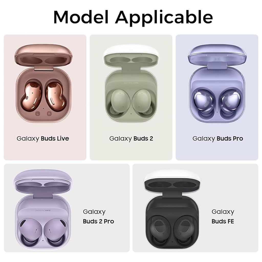 ZORBES Silicone Case for Samsung Galaxy Buds FE Case 2023 Protective Cover with Carabiner Stylish Silicone Case for Samsung Galaxy Buds 2 Pro Case 2022 / Galaxy Buds 2 Case/Galaxy Buds Pro Case ZORBES Silicone Case for Samsung Galaxy Buds FE Case 2023 Protective Cover with Carabiner Stylish Silicone Case for Samsung Galaxy Buds 2 Pro Case 2022 / Galaxy Buds 2 Case/Galaxy Buds Pro Case